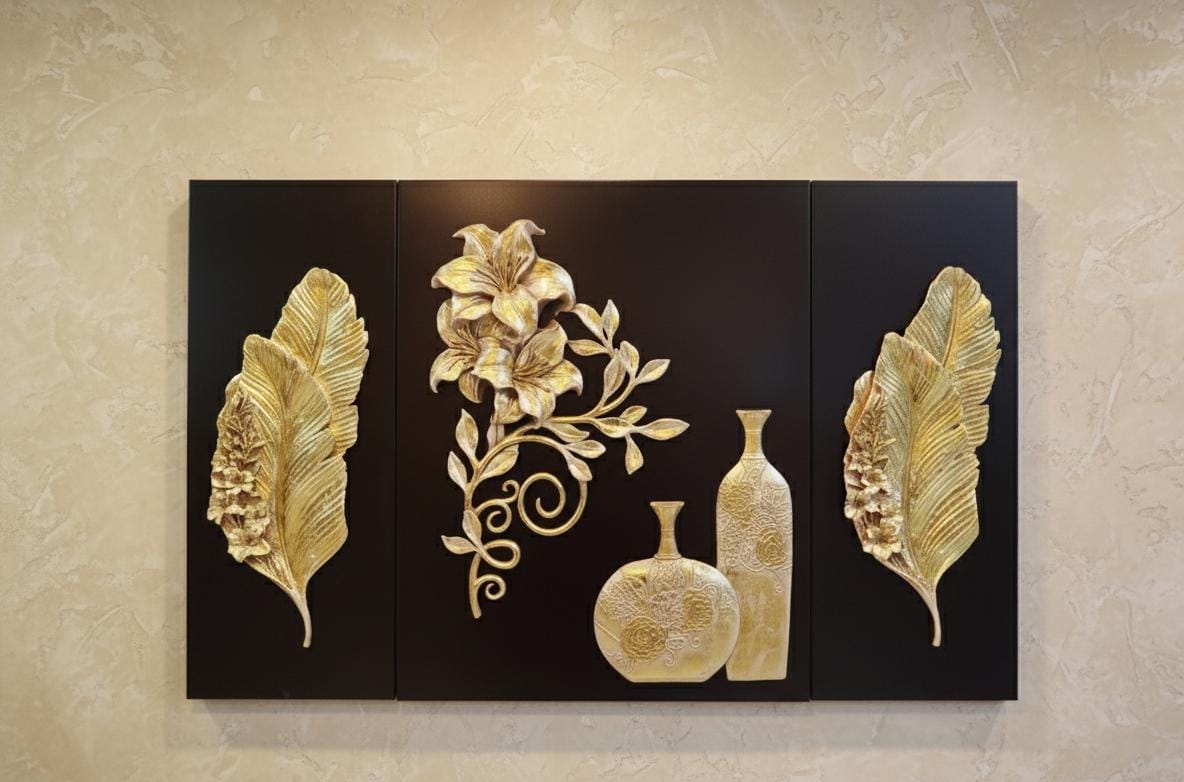 3-Piece Flower Frame