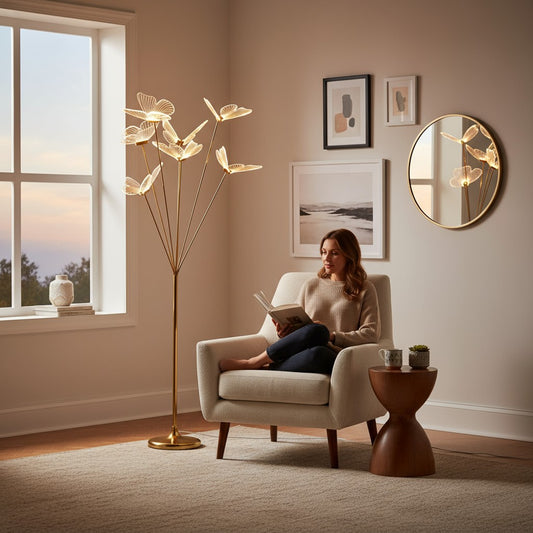 Flower Led Standing Lamp