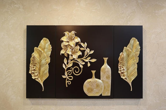 3-Piece Flower Frame