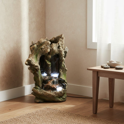 Knotty Log Fountain