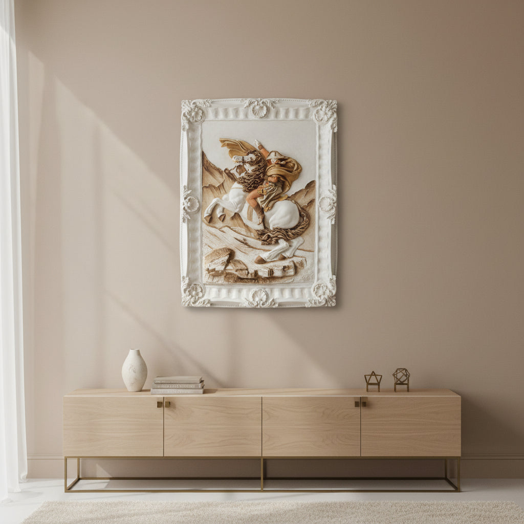 Wall-Hanging Sculpture