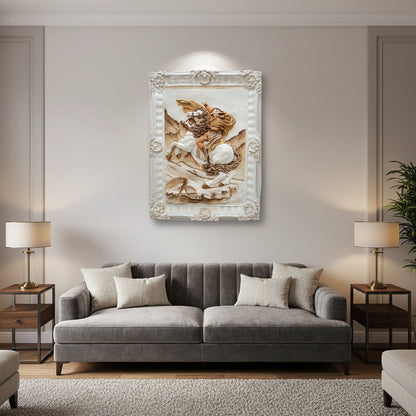 Wall-Hanging Sculpture