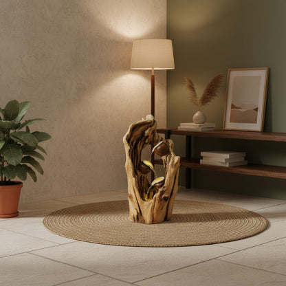 Tree Trunk Waterfall