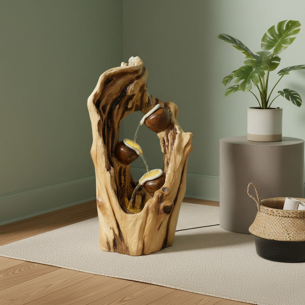 Tree Trunk Waterfall