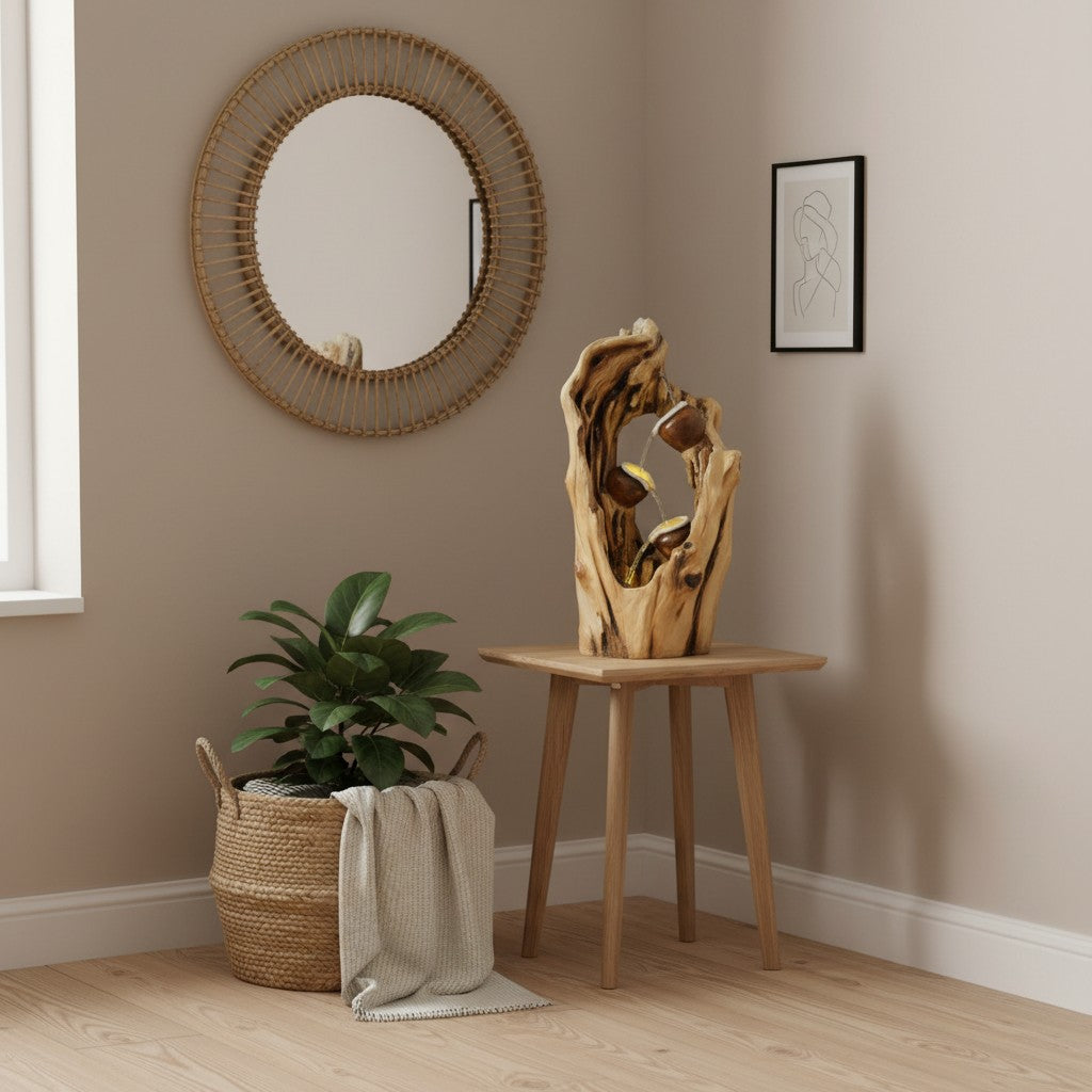 Tree Trunk Waterfall