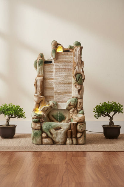Zen Stone Cascade Fountain