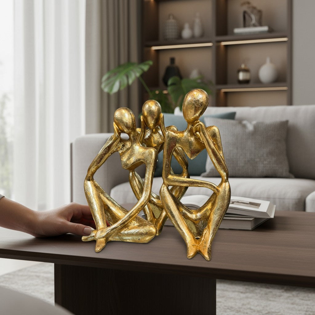 Thinking abstract sculpture