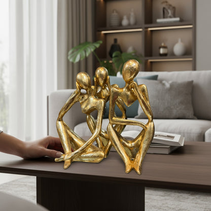 Thinking abstract sculpture