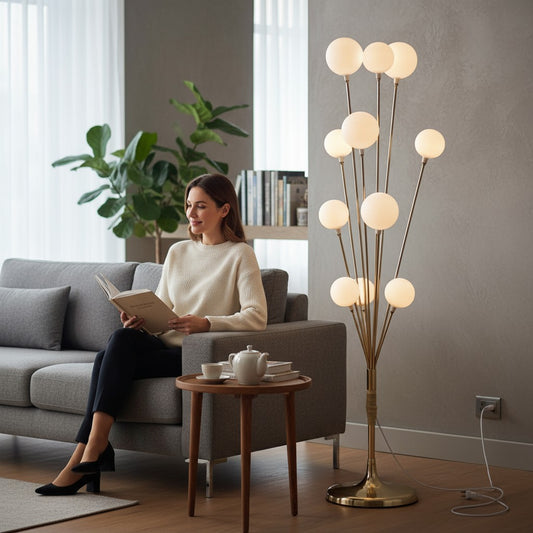 Flower Led Standing Lamp
