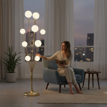 Flower Led Standing Lamp